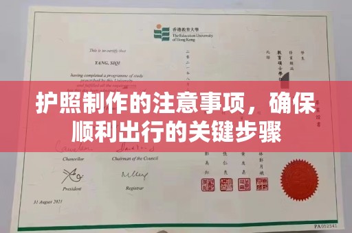 武乡护照制作的注意事项，确保顺利出行的关键步骤
