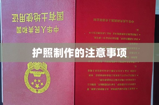 武乡护照制作的注意事项